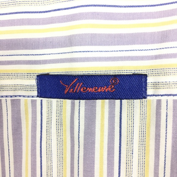 Villeneuve Fine Collection Men’s Shirt Size 7 - Picture 3 of 8